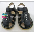 Черные детские сандалии для мальчика (L102 Black)